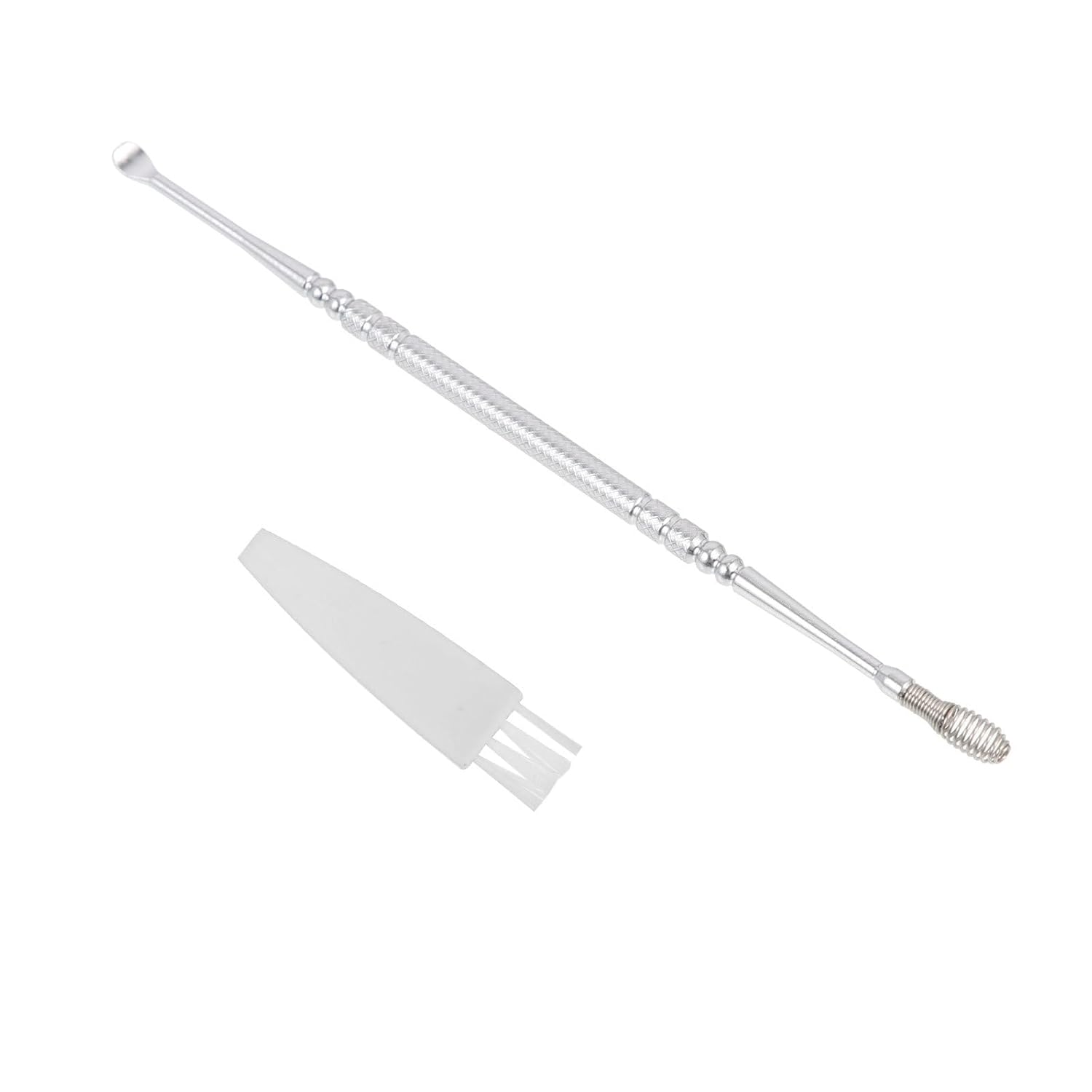 Portable Stainless Steel Earwax Remover Spiral Ear Cleaner Tool for Daily Use and Outdoor Ear Care