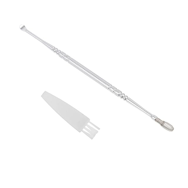 Portable Stainless Steel Earwax Remover Spiral Ear Cleaner Tool for Daily Use and Outdoor Ear Care