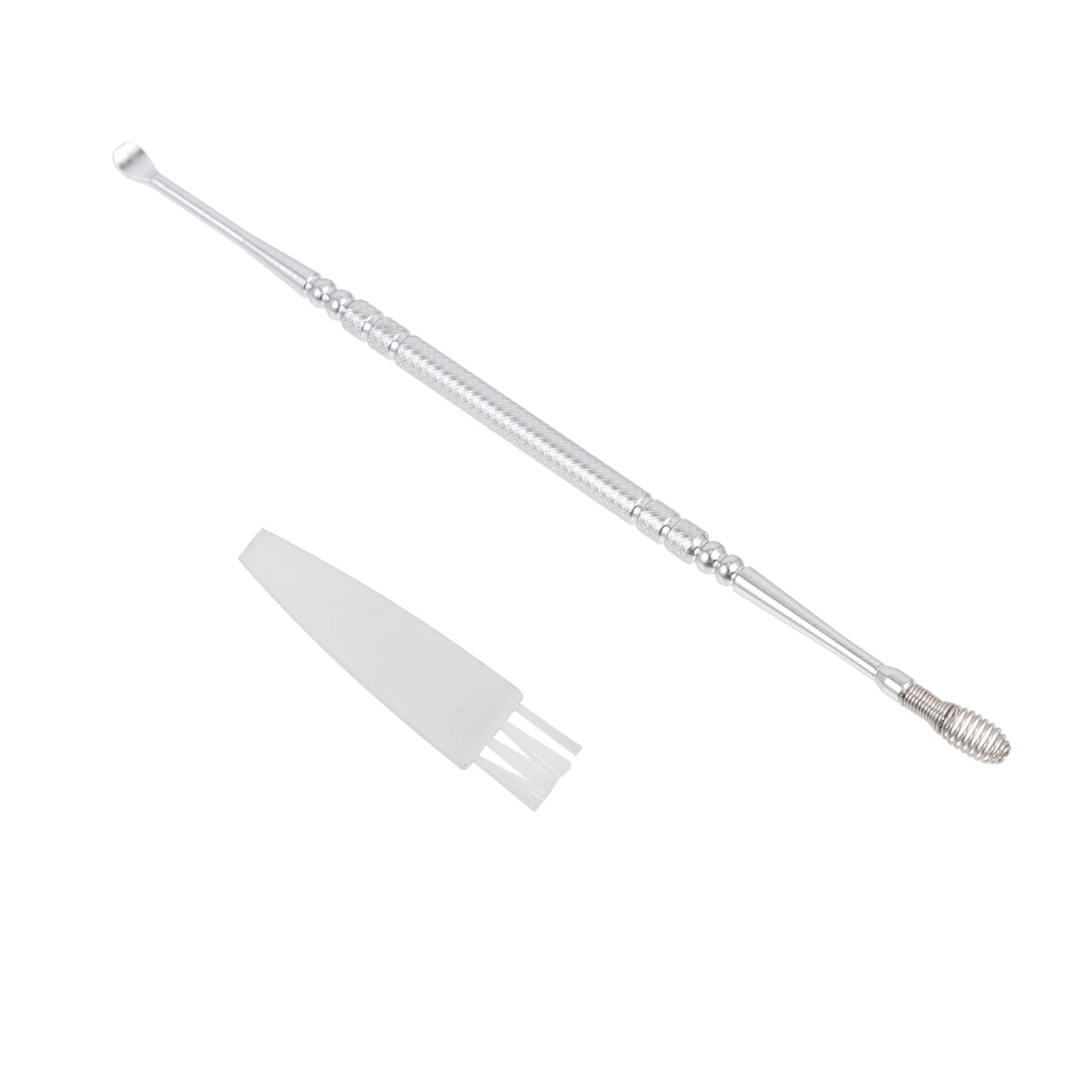 Portable Stainless Steel Earwax Remover Spiral Ear Cleaner Tool for Daily Use and Outdoor Ear Care
