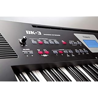 Clavier arrangeur BK-3 Roland, un clavier complet et portable avec haut-parleurs intégrés, couleur noire - Les Beatles, Paul McCartney, John Lennon, RIngo Starr, George Harrison Clavier arrangeur BK-3 Roland, un clavier complet et portable avec haut-parleurs intégrés, couleur noire – Image 2