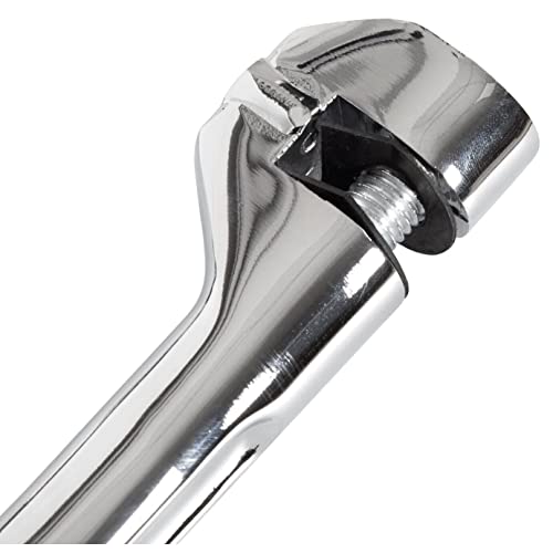 Chrome Long Highway Foot Pegs For Motorcycles 1-1/4" Replacement Pnm13209 #TOP6