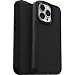 Produktbild OtterBox Strada Hülle für iPhone 13 Pro, stoßfest, sturzsicher,Premium Lederfolio mit zwei Kartenhaltern, 3x getestet nach Militärstandard, Schwarz