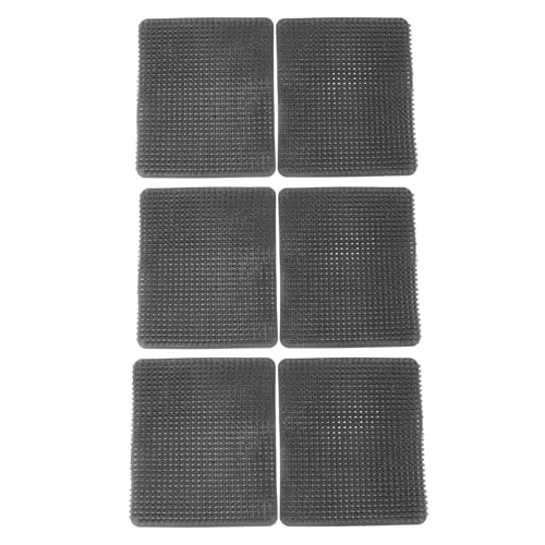Estera para Nido De Pollo 6 Almohadillas de Polietileno Resistentes a los arañazos for nidos gallinas, Accesorios for la Puesta Huevos en gallineros(Gray)