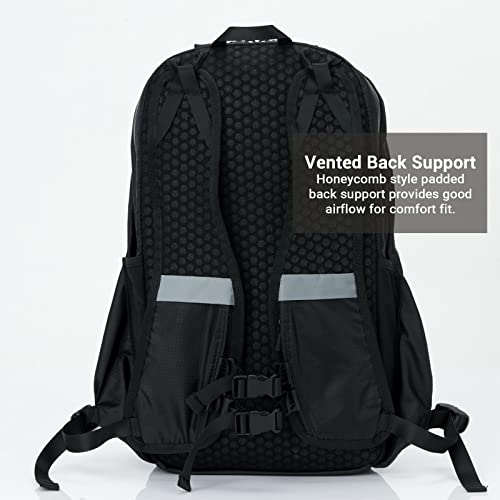 Mochila de senderismo ligera 16L color negro miniatura 2