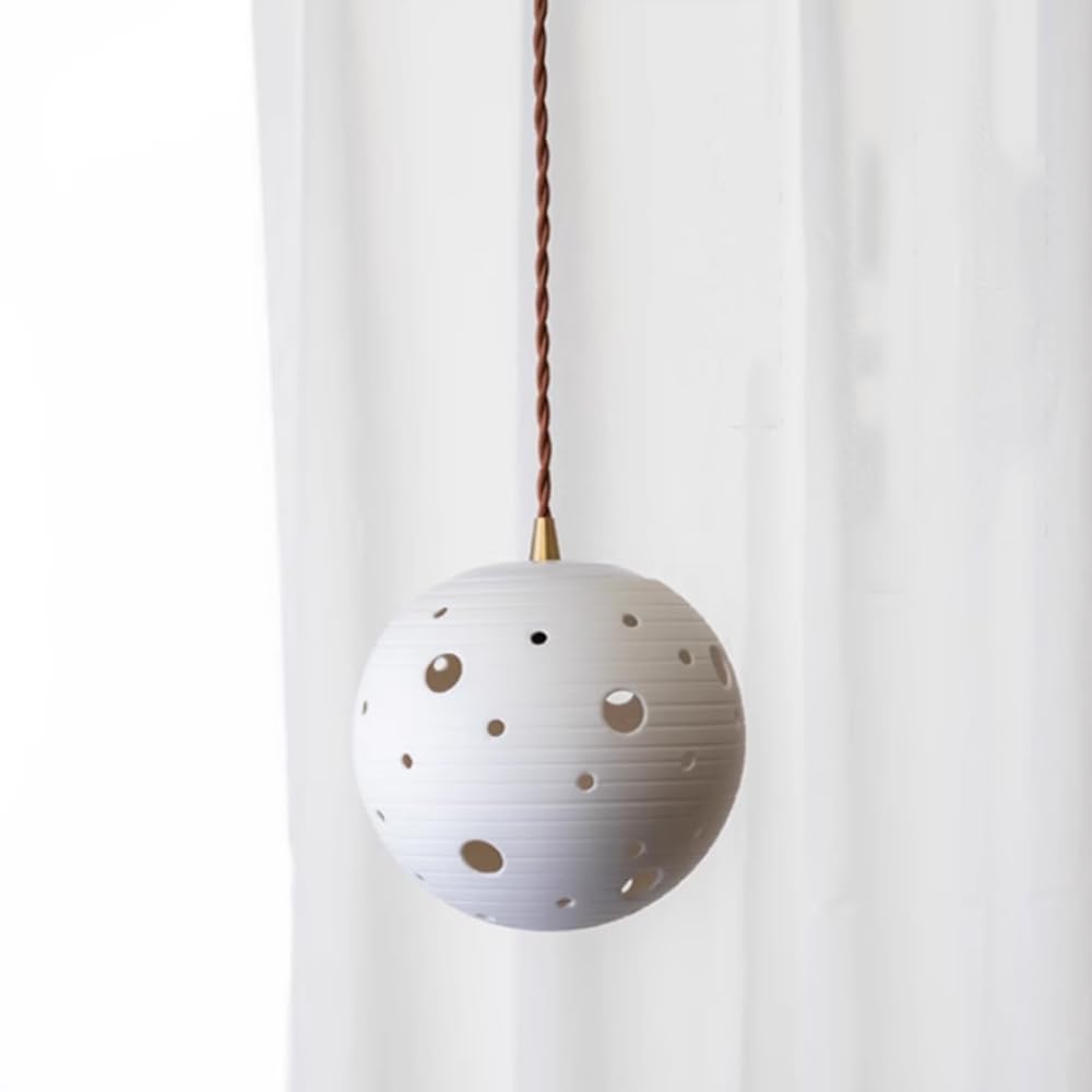 Lustre en céramique Wabi Sabi pour illuminer vos repas dans la salle à manger