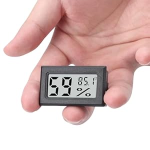 Mini Hygrometer Thermometer Digital Indoor Humidity Gauge Monitor with Temperature Meter Sensor Fahrenheit (℉)