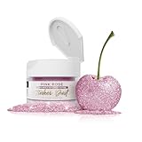 Bakell - Pink Rose Tinker Dust (5g, 1x Jar) Edible Glitter for Food, Desserts, and Beverages!