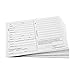 Pet, Dog, Cat Grooming Customer Client Clip Cards (100 Pack Thick 8 X 5 inch Contact Profile Kennel Record Care Service Card)
