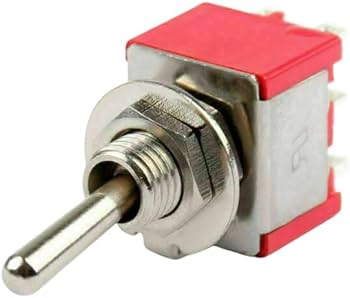 Amazon.com: Mini DPDT Toggle Switch ON-ON with 6-Pin Solder Lug