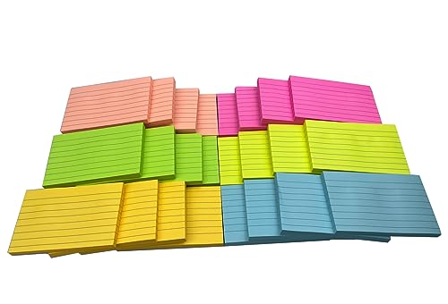 Feuillets adhésifs lignés 76x127 mm pour ne plus oublier vos tâches - 2