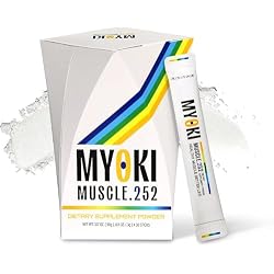 MYOKI Lean Muscle Support Powder – Peptide Formula for Strength, Recovery & Mobility – Daily Supplement for Active Aging (3.17 Ounce (Pack of 1), 30 Count)