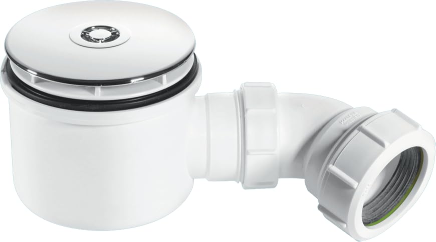 McAlpine High-Flow 2" 90mm Shower Trap - Efficient Water Drainage - ST90CP10-HP