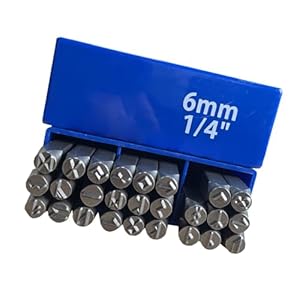 Oshhni Gothic Steampunk Metallstempelset 26-teilig