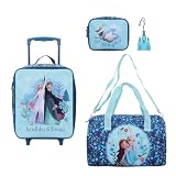 Frozen Elsa and Anna 4-Piece Travel Set