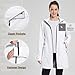 baleaf Women's Long Rain Coat Packable Waterproof Windbreaker Lightweight Cycling Jacket with Hood White L
