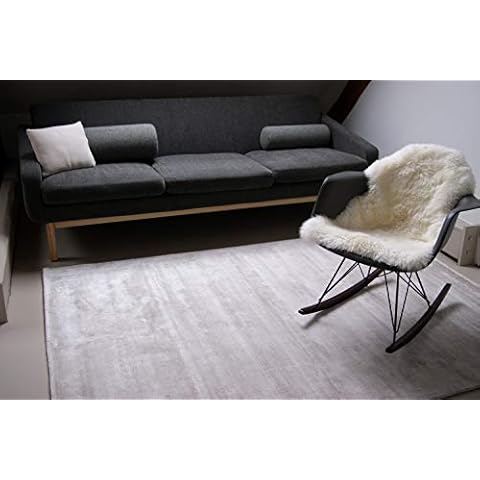 Alfombra Moderna Lounge Beige Crema 200x290cm Cover