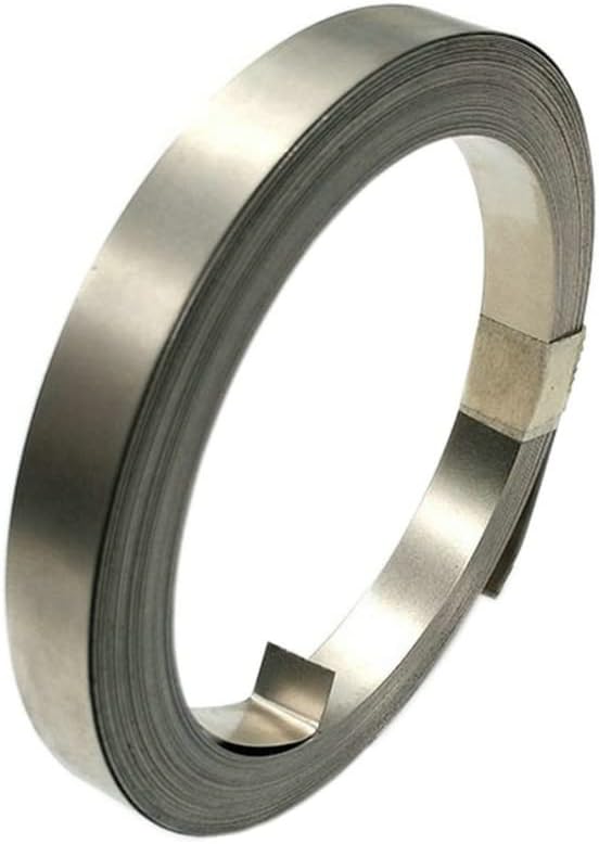 1KG/Roll 0.1MM Li-Ion Battery Nickel Sheet Plate Nickel Plated Steel Belt Strip Connector Spot Welding Machine Battery Welders (0.1X15MM)