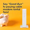 Hitron Ultimate WiFi Boost Bundle: CODA56 Multi-Gigabit Modem + HTEM5 Multi-Gigabit MoCA Adapters