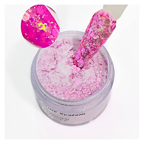 Coleção de Pó Acrílico Art: Angel Wing 1oz Pó Acrílico para Unhas Verão - Coleção Completa Chameleon