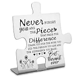 Therapist Thank You Stainless Steel Plaque