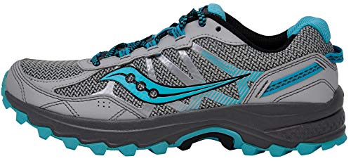 Saucony Women's Excursion Tr11 Grey/Blue Running Shoe 7.5 W Us #TOP6