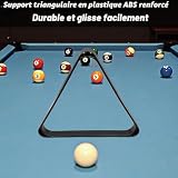 MALLOOM kit de billard, 16 boules 58 mm et triangle photo 5