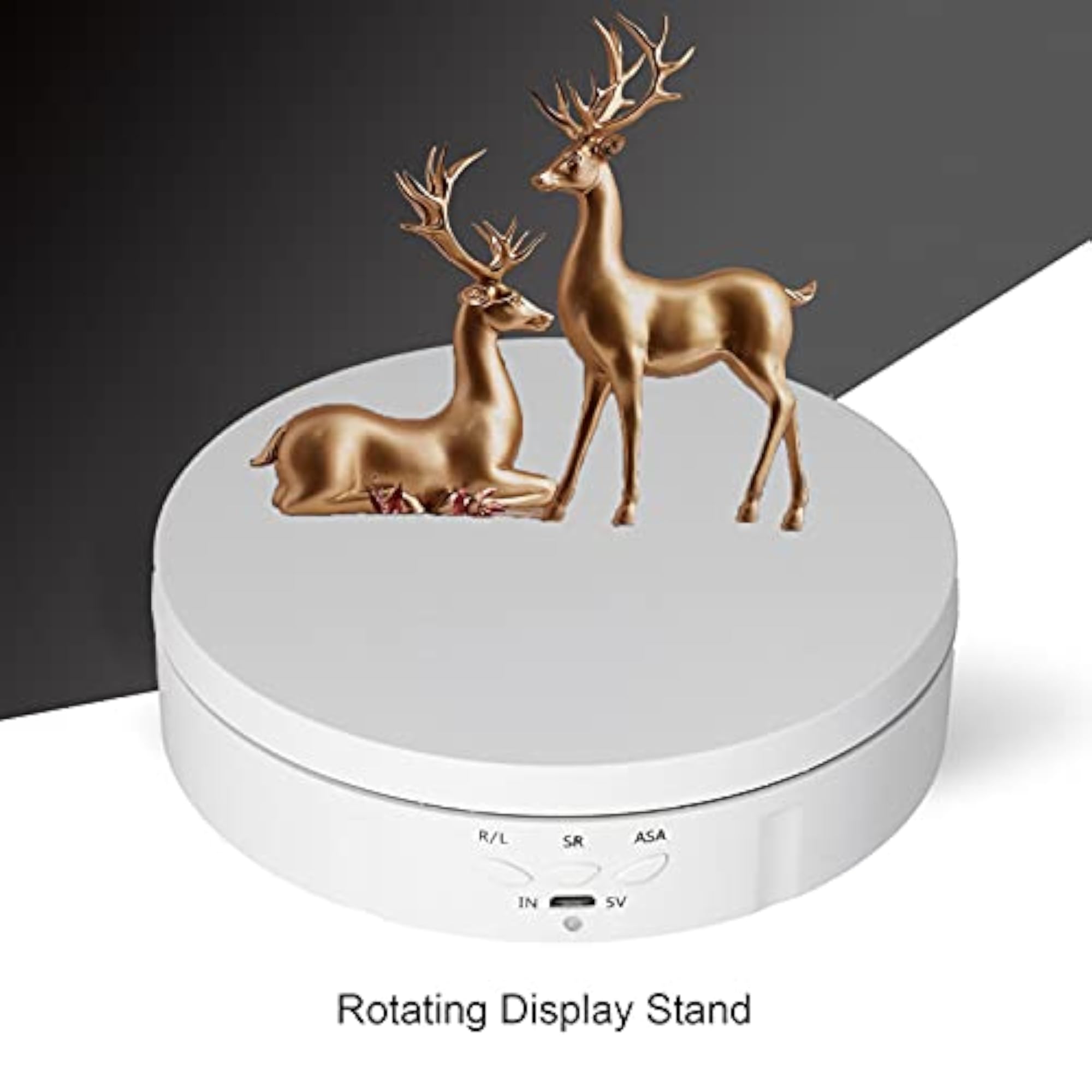 Rotating Jewelry Display Stand with 90-180° Angle