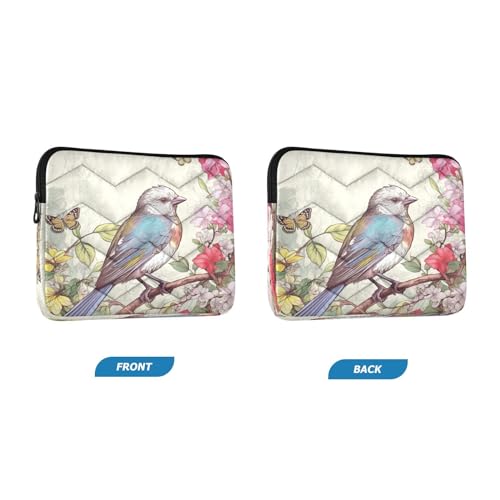 Funda para portátil diseño aves 13-14 pulgadas impermeable miniatura 2