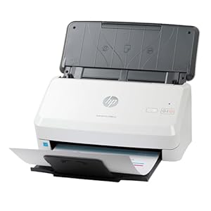HP ScanJet Pro 2000 s2, Scanner, Einzelblattzufuhr, 50-Blatt ADF, USB 3.0, bis zu 3.500 Seiten täglich, Kurzbefehle