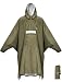 ANYOO Wasserdichter Regenponcho Winddichter mit Seitlichem...