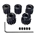 AMOGOT Metal Steel 48P Pinion Gear 13T 14T 15T 16T 17T 3.175mm Shaft Motor Gears Set with Hex Key for 1/10 RC Brushless Brush Motor RC Upgrade Part