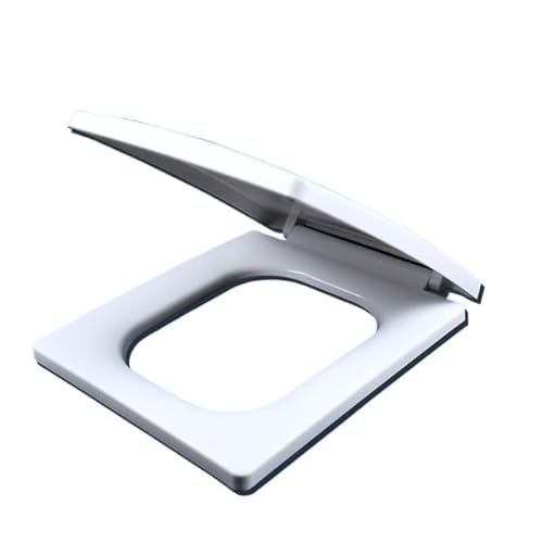 GYBBHia Thickened Toilet Parts Slow Down Seats Square Bidet