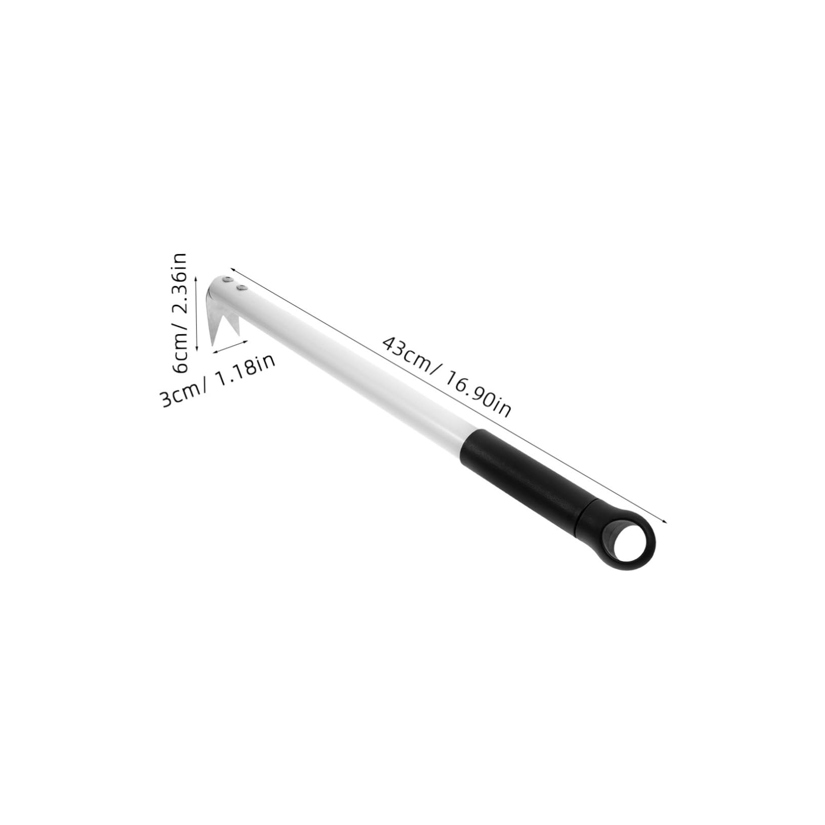 BESPORTBLE Turning Pizza Fork Handle Essential Pizza Making Tool for Home Kitchen Ergonomic Grip for Flipping