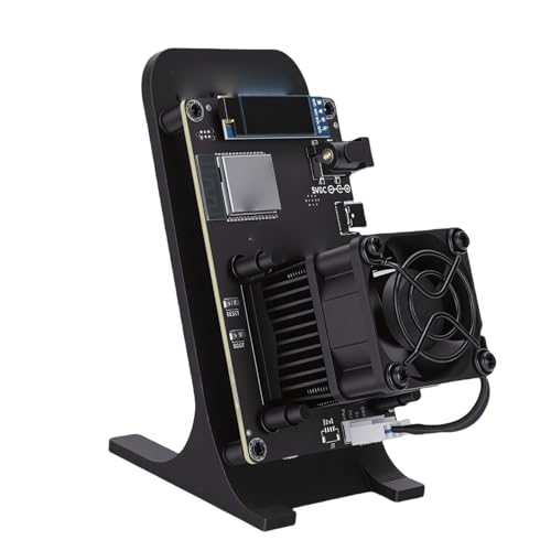 Luocute Bitcoin Miner�A�I�[�v���\�[�X BTC �}�C�j���O �}�V�� 1.2TH / S 18W BM1370 ASIC �`�b�v SHA256�A2.4G WiFi �f�B�X�v���C����ђ�m�C�Y �t�@���t���A�ƒ�p�Í��}�C�j���O����ы���p�r