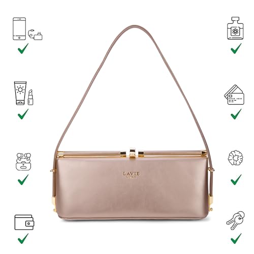 Image of Lavie Luxe Women's Parallel25 Small Frame Satchel Handbag | Satchel Bag for Work | Ladies Purse | Stylish Shoulder Bag | Gift For Women