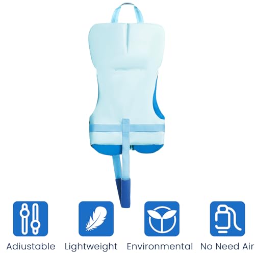 Owntop Toddler Swim Vest Kids Float Jacket Swimming Aid for Child Boys Girls 20-30-40-50 lbs with Adjustable Safety Straps