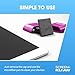 CarbonKlean ScreenKlean Tablet Screen Cleaner - Compatible with iPad, Android & Amazon Tablet - with Carbon Microfiber Tech - Injected Purple - 1 Count