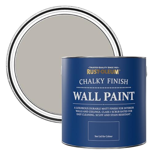 Rust-Oleum Dark Grey Matt Emulsion Wall Paint - Gorthleck 2.5L