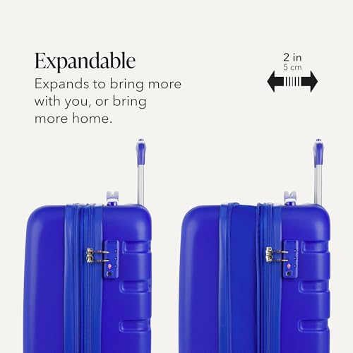 Image of SwissGear 7366, Cobalt, 3-Piece Set (19 /23 /27), Signature Hardside Expandable Luggage With Spinner Wheels