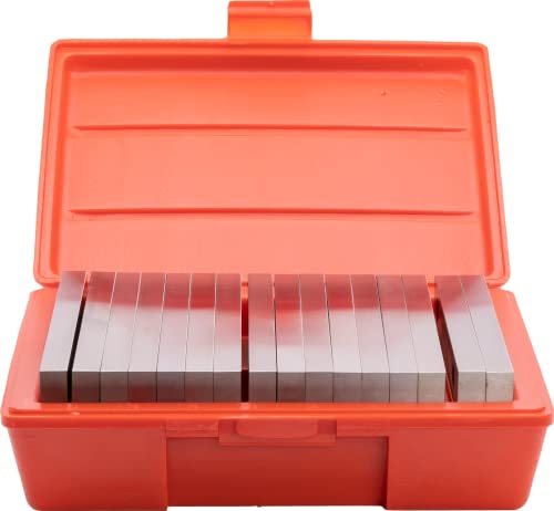 Steel Parallel Set, 8 Matched Pairs, 1/2