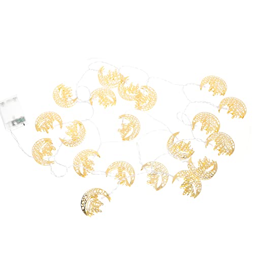 ibasenice Muçulmano Ramadan String Light 3 Meter 20 LED Fairy Light Ornament Decoração