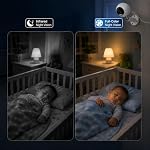 5G/2.4G Outdoor/Indoor Security Camera,1080P Baby/Elder/Dog/Pet Camera with Phone App, WiFi Baby Monitor, Motion Detection, Alarm Siren, Night Vision, IP66 Waterproof, SD/Cloud, Work with Alexa