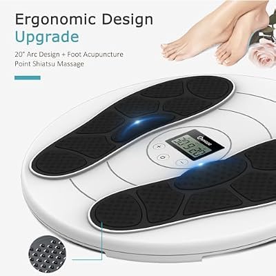 KNQZE Foot Massager for Neuropathy, TENS + EMS Foot Stimulator for Circulation, 10 Modes + 20 Intensities, Wireless Remote, Neuropathy Pain Relief for Feet, Plantar Fasciitis, Gifts for Mom & Dad