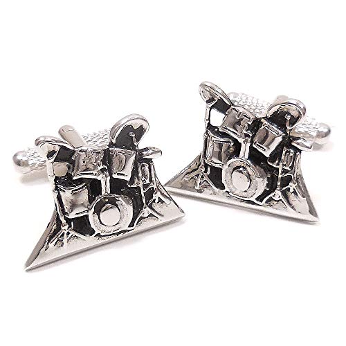 [オニキスアート]Onyx-Art カフスボタン カフリンクス ドラムセット CK491 インポート