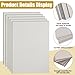 LOTMER 50 Pack Chipboard Sheets, 8.5 x 11 Inch 50PT Heavy Duty Chipboard Sheets for Bookbinding, Kraft Binders Board for DIY Crafts, Book Covers, Boxes