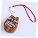 CONGARTENO Mini Kalimba Thumb Piano Keys Wooden Finger Piano Beginner Music Instrument Stage Performance Music Lovers