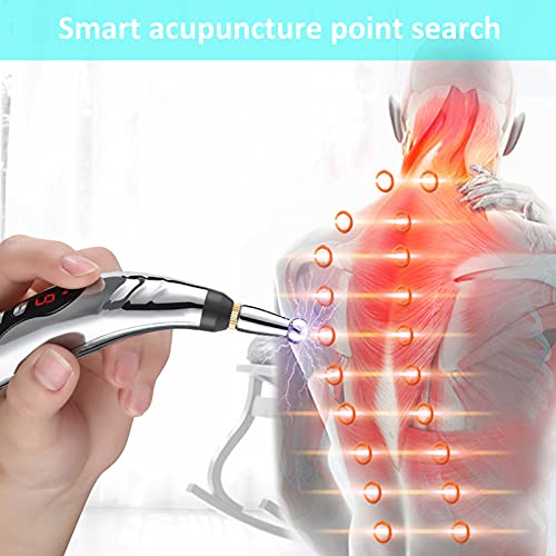 Rechargeable Electric Meridians Energy Pen - Low Voltage Electronic Meridian Acupuncture Massage Pen For Relaxation And Pain-Relief #TOP3