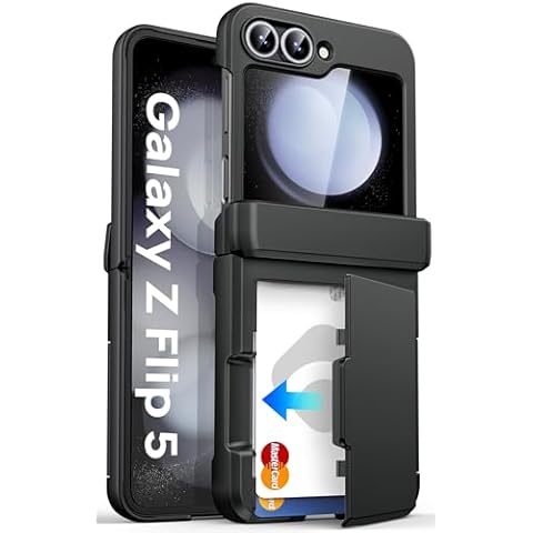 ASAFCASE for Samsung Galaxy Z Flip 5 Wallet Case Cover