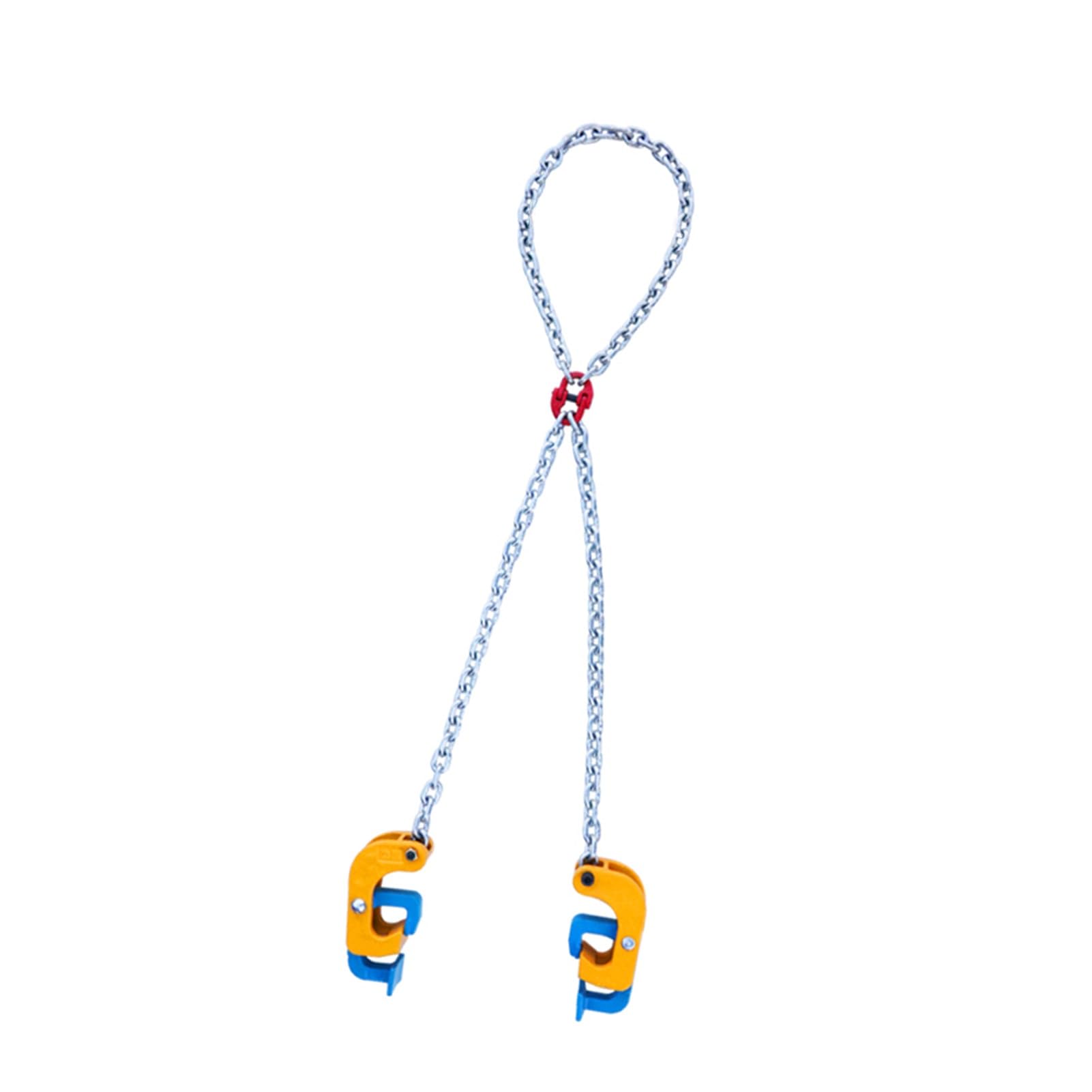 Pince de tambour verticale et élévateur de tambour à chaîne à mâchoires élargies