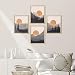 SIGNWIN Framed Sunlight Sunset Sunrise Mountain Wall Art, Set of 4 Forest Landscape Wall Decor Prints, Wilderness Nature Wall Décor for Living Room, Bedroom - 11"x14" Natural